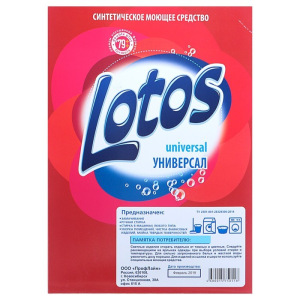 Стиральный порошок Lotos Универсал, 450 г Стиральный порошок Lotos Универсал, 450 г