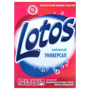 Стиральный порошок Lotos Универсал, 450 г Стиральный порошок Lotos Универсал, 450 г