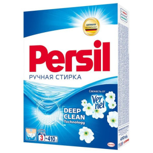 Стиральный порошок Persil, свежесть Vernel, ручная стирка, 410 г Стиральный порошок Persil, свежесть Vernel, ручная стирка, 410 г