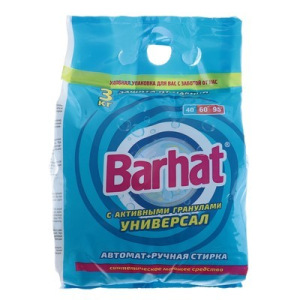 Стиральный порошок СМС Barhat Lotos универсальный автомат+ручная стирка 3 кг Стиральный порошок СМС Barhat Lotos универсальный автомат+ручная стирка 3 кг