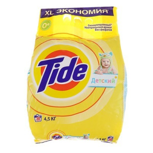 Стиральный порошок Tide автомат, для чувствительной и детской кожи, 4,5 кг Стиральный порошок Tide автомат, для чувствительной и детской кожи, 4,5 кг