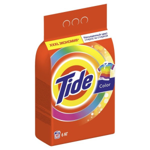 Стиральный порошок Tide Color, автомат, 6 кг Стиральный порошок Tide Color, автомат, 6 кг