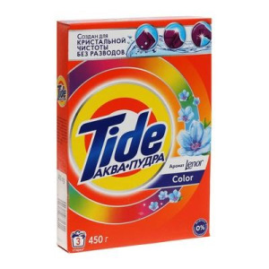Стиральный порошок Tide Color Lenor, автомат, 450 г Стиральный порошок Tide Color Lenor, автомат, 450 г