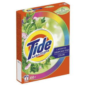 Стиральный порошок Tide Color «Сибирские травы», автомат, 450 г Стиральный порошок Tide Color «Сибирские травы», автомат, 450 г