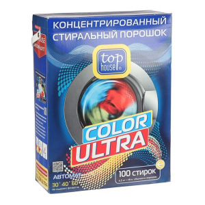 Стиральный порошок Top House Color Ultra, концентрат, автомат, 4,5 кг Стиральный порошок Top House Color Ultra, концентрат, автомат, 4,5 кг