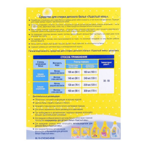 Стиральный порошок Ушастый нянь, для стирки детского белья, 400 г Стиральный порошок Ушастый нянь, для стирки детского белья, 400 г