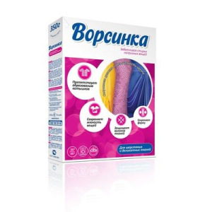Стиральный порошок Ворсинка, для шерсти и деликатных тканей, 350 г Стиральный порошок Ворсинка, для шерсти и деликатных тканей, 350 г