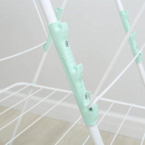 Сушилка для белья двухуровневая, рабочая длина 18 м, цвет белый Сушилка для белья двухуровневая, рабочая длина 18 м, цвет белый