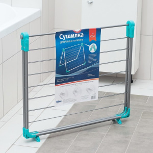 Сушилка для белья на ванну складная, рабочая длина 10 м Сушилка для белья на ванну складная, рабочая длина 10 м