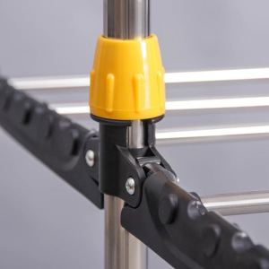 Сушилка для белья напольная, 116×50×145 см, металлическая окрашенная Сушилка для белья напольная, 116×50×145 см, металлическая окрашенная