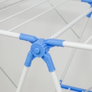 Сушилка для белья напольная, 130×50×95 см, рабочая длина 8 м, окрашенная, цвет МИКС Сушилка для белья напольная, 130×50×95 см, рабочая длина 8 м, окрашенная, цвет МИКС