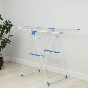 Сушилка для белья напольная, 130×50×95 см, рабочая длина 8 м, окрашенная, цвет МИКС Сушилка для белья напольная, 130×50×95 см, рабочая длина 8 м, окрашенная, цвет МИКС