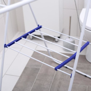 Сушилка для белья напольная, 130×60×93 см, рабочая длина 10 м, металлическая Сушилка для белья напольная, 130×60×93 см, рабочая длина 10 м, металлическая