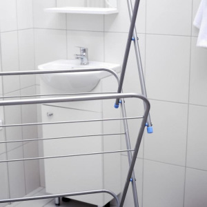 Сушилка для белья напольная 3-х уровневая, 144×50×60 см, рабочая длина 9,5 м, металлическая окрашенная Сушилка для белья напольная 3-х уровневая, 144×50×60 см, рабочая длина 9,5 м, металлическая окрашенная