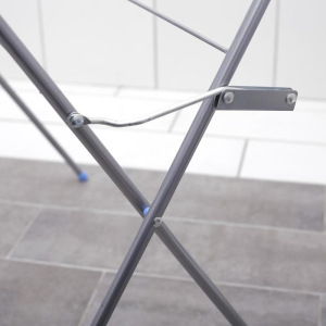 Сушилка для белья напольная 3-х уровневая, 144×50×60 см, рабочая длина 9,5 м, металлическая окрашенная Сушилка для белья напольная 3-х уровневая, 144×50×60 см, рабочая длина 9,5 м, металлическая окрашенная