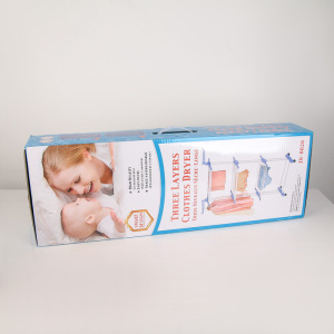 Сушилка для белья напольная 3-х уровневая, 75(126)×64×170 см, рабочая длина 16 м, на колёсах, нержавеющая сталь Сушилка для белья напольная 3-х уровневая, 75(126)×64×170 см, рабочая длина 16 м, на колёсах, нержавеющая сталь