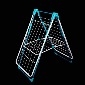 Сушилка для белья напольная СБ8П/А, рабочая длина 18 м, цвет аквамарин-белый Сушилка для белья напольная СБ8П/А, рабочая длина 18 м, цвет аквамарин-белый