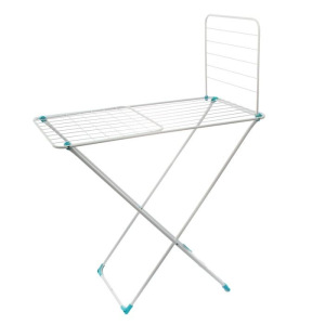 Сушилка для белья напольная складная 18 м, высота от пола 95 см, ширина 54 см, цвет белый Сушилка для белья напольная складная 18 м, высота от пола 95 см, ширина 54 см, цвет белый
