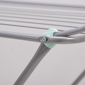 Сушилка для белья напольная складная 18 м, высота от пола 95 см, ширина 54 см, цвет серый Сушилка для белья напольная складная 18 м, высота от пола 95 см, ширина 54 см, цвет серый