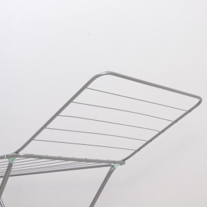 Сушилка для белья напольная складная 18 м, высота от пола 95 см, ширина 54 см, цвет серый Сушилка для белья напольная складная 18 м, высота от пола 95 см, ширина 54 см, цвет серый