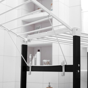 Сушилка для белья напольная усиленная, 175×82×111 см, рабочая длина 18 м, нагрузка 25 кг, нержавеющая сталь Сушилка для белья напольная усиленная, 175×82×111 см, рабочая длина 18 м, нагрузка 25 кг, нержавеющая сталь