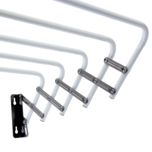 Сушилка для белья настенная, 60 см, цвет белый Сушилка для белья настенная, 60 см, цвет белый