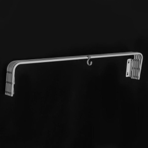 Сушилка для белья настенная «Бриз», 90 см, цвет серый Сушилка для белья настенная «Бриз», 90 см, цвет серый