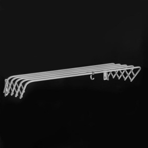 Сушилка для белья настенная «Бриз», 90 см, цвет серый Сушилка для белья настенная «Бриз», 90 см, цвет серый