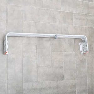 Сушилка для белья настенная «Бриз», 90 см, цвет серый Сушилка для белья настенная «Бриз», 90 см, цвет серый