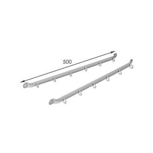 Сушилка для белья настенная «Дуэт», 50 см Сушилка для белья настенная «Дуэт», 50 см