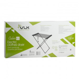 Сушилка для белья/обуви VLK Calor 02, 120 Вт, до 55°С, 95х54х74 см, шнур 1.4 м Сушилка для белья/обуви VLK Calor 02, 120 Вт, до 55°С, 95х54х74 см, шнур 1.4 м
