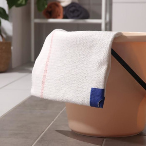 Тряпка для мытья пола с вырезом под швабру Доляна, 50×70 см, цвет МИКС Тряпка для мытья пола с вырезом под швабру Доляна, 50×70 см, цвет МИКС