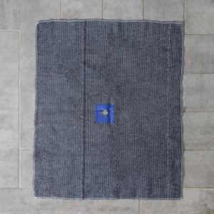 Тряпка для пола с вырезом под швабру Доляна, 50×70 см, плотность 220 гр, цвет серый Тряпка для пола с вырезом под швабру Доляна, 50×70 см, плотность 220 гр, цвет серый