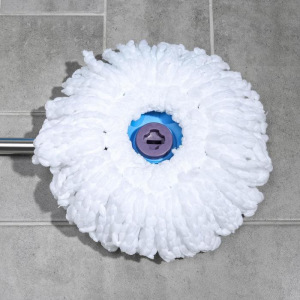 УЦЕНКА Набор для уборки: швабра, ведро с металлической центрифугой 14 л, запасная насадка из микрофибры, колёсики, цвет УЦЕНКА Набор для уборки: швабра, ведро с металлической центрифугой 14 л, запасная насадка из микрофибры, колёсики, цвет