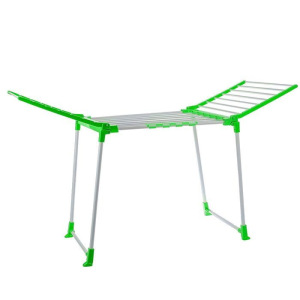 УЦЕНКА Сушилка для белья напольная, металлическая окрашенная 166×62×97 см, рабочая длина 15 м, цвет МИКС УЦЕНКА Сушилка для белья напольная, металлическая окрашенная 166×62×97 см, рабочая длина 15 м, цвет МИКС