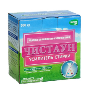 Усилитель стирки "Чистаун", 500 г Усилитель стирки "Чистаун", 500 г