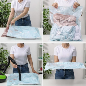 Вакуумный пакет для хранения вещей «Пастель», 60×50 см Вакуумный пакет для хранения вещей «Пастель», 60×50 см