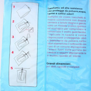 Вакуумный пакет для хранения вещей с крючком, 70×145 см Вакуумный пакет для хранения вещей с крючком, 70×145 см