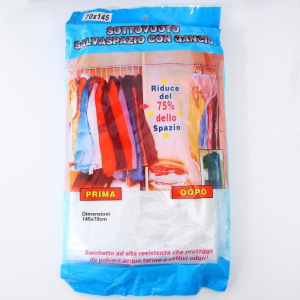 Вакуумный пакет для хранения вещей с крючком, 70×145 см Вакуумный пакет для хранения вещей с крючком, 70×145 см