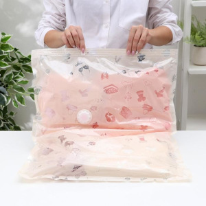 Вакуумный пакет для хранения вещей «Шопоголик», 50×60 см Вакуумный пакет для хранения вещей «Шопоголик», 50×60 см