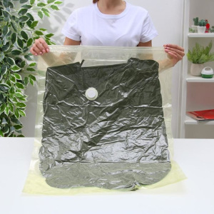 Вакуумный пакет для хранения вещей «Жасмин», 60×80 см, ароматизированный Вакуумный пакет для хранения вещей «Жасмин», 60×80 см, ароматизированный