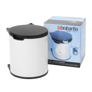 Ведро для мусора Brabantia, 15 л, встраиваемое, цвет белый Ведро для мусора Brabantia, 15 л, встраиваемое, цвет белый
