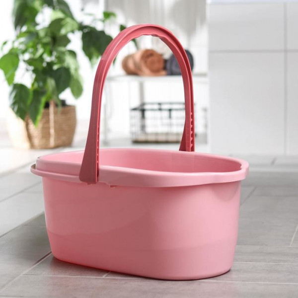 Ведро хозяйственное для уборки 10 л, цвет МИКС