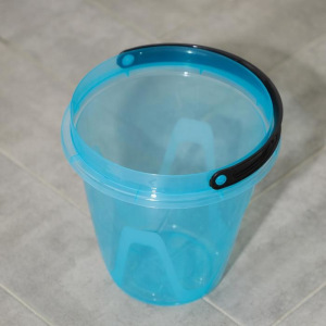 Ведро «Лайт», 5 л, цвет прозрачно-голубой Ведро «Лайт», 5 л, цвет прозрачно-голубой