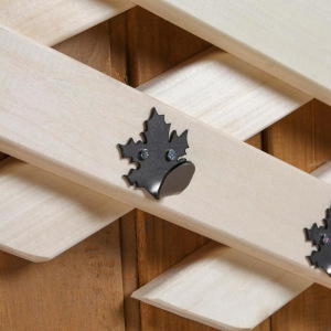 Вешалка, 5 крючков металлических, Ромб, Клён Вешалка, 5 крючков металлических, Ромб, Клён