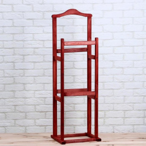 Вешалка для одежды напольная двойная, морёная Вешалка для одежды напольная двойная, морёная