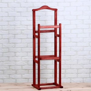 Вешалка для одежды напольная двойная, морёная Вешалка для одежды напольная двойная, морёная