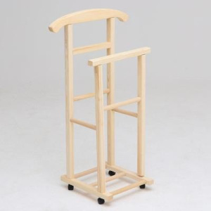 Вешалка костюмная напольная деревянная "Слуга" Вешалка костюмная напольная деревянная "Слуга"