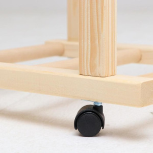 Вешалка костюмная напольная деревянная "Слуга" Вешалка костюмная напольная деревянная "Слуга"