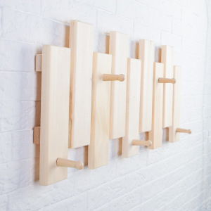 Вешалка оригинальная 5 крючков 79х30х3см, липа "Добропаровъ" Вешалка оригинальная 5 крючков 79х30х3см, липа "Добропаровъ"